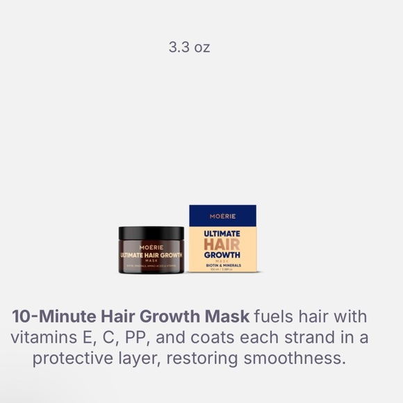 Moerie Hair Growth 4pc set (sold together or individual) - Picture 5 of 7